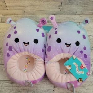Squishmallows RARE Daxxon‎ Alien Kids Sz 13-1 Slippers❗️NWT❗️